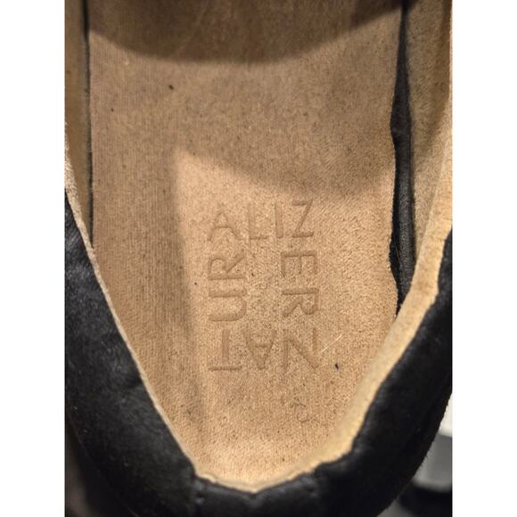 Naturalizer Effie Platform Loafers Black Slip-on Womens Size 9 Wide Synthetic - Picture 6 of 8